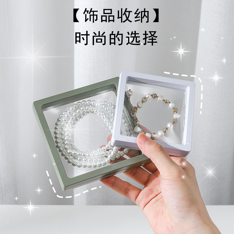 Picture of Pe Film Colorful Suspension Box Small Commodity Gift Box Jewelry Display Box Jewelry Ring Bracelet Box Jewelry Box