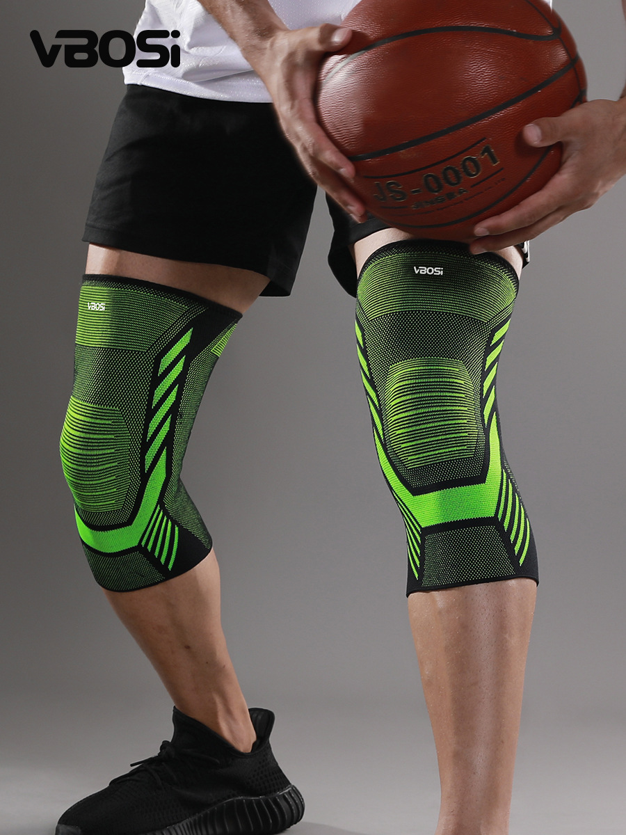 Vbosi Knee Pads Basketball Knee Protection Outdoor Running Breathable Pressurized Anti-Slip Cycling Protective Gear Wholesale