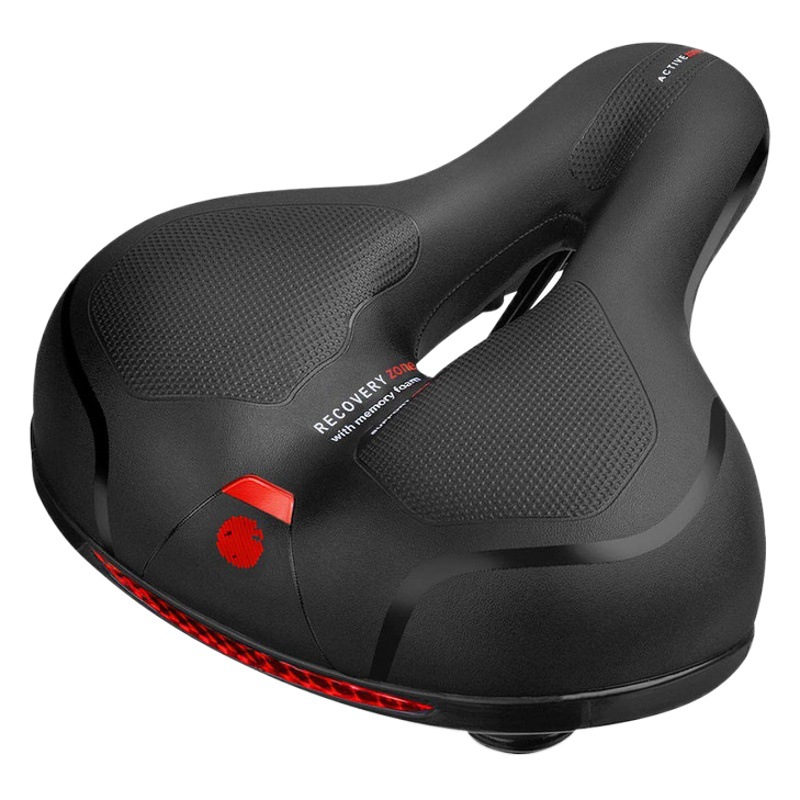 Bicycle Electric Car Spring Ball Style Cushion Saddle Memory Sponge Material Waterproof Reflective Cross-border Exclusive