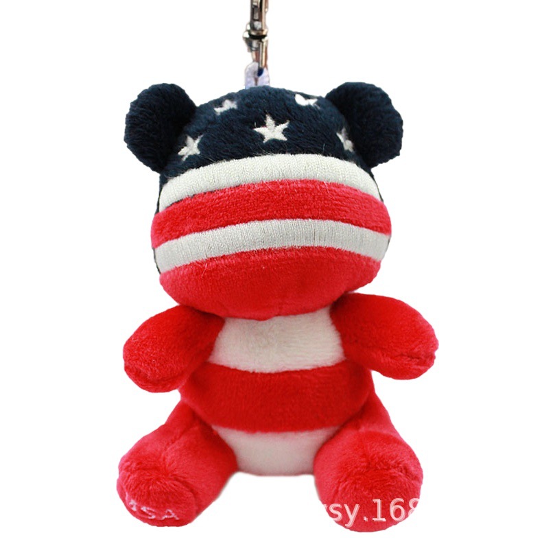World Cup Football Pendant National Day Small Gift 10cm International Bear Creative Pendant Gift