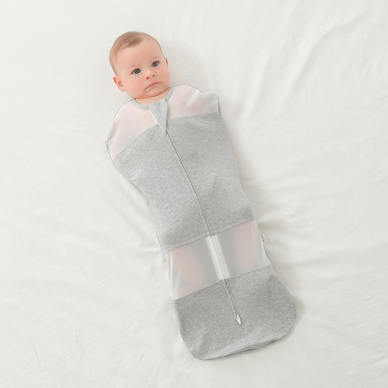 Newborn Baby Delivery Room Holding Quilt Wrapped Newborn Holding Quilt Baby Going Out Swaddling Anti-startle Sleeping Bag Mesh Pure Cotton