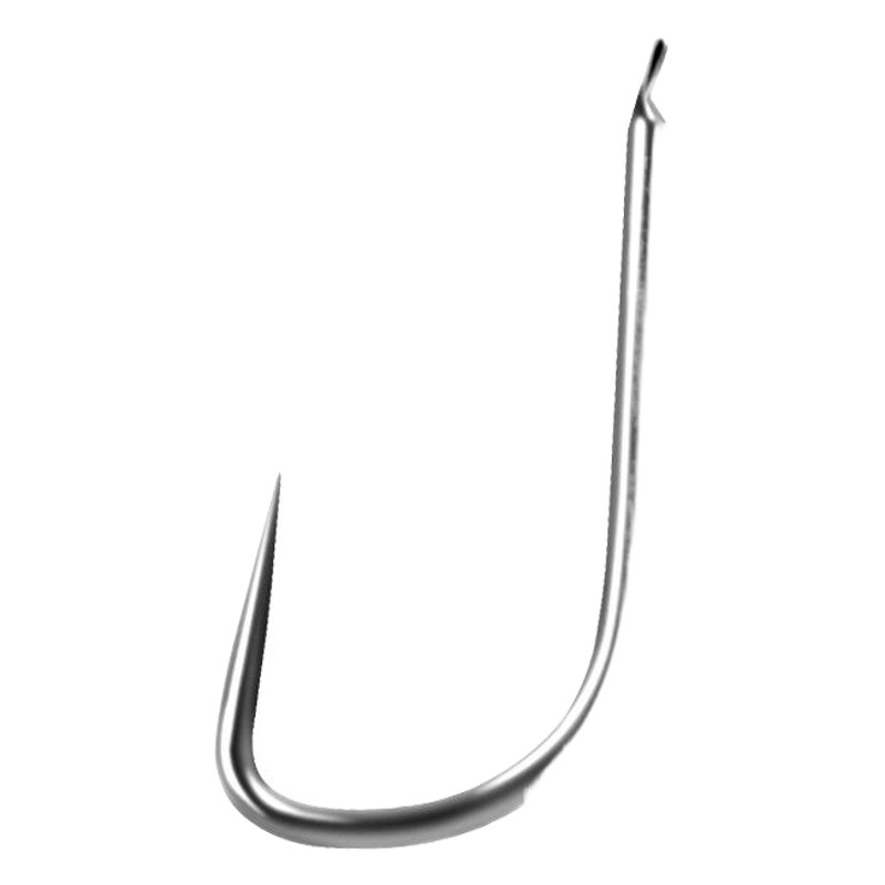 Huansheng Titanium Alloy Sleeve Hook Bulk Thin Strip Spiny Fishless Hook Black Pit Flying White Sleeve Fishing Hook
