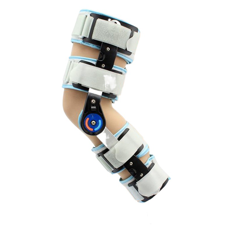 Aulex cross-border sports rehabilitation special knee brace angle adjustable fixed brace wholesale customization