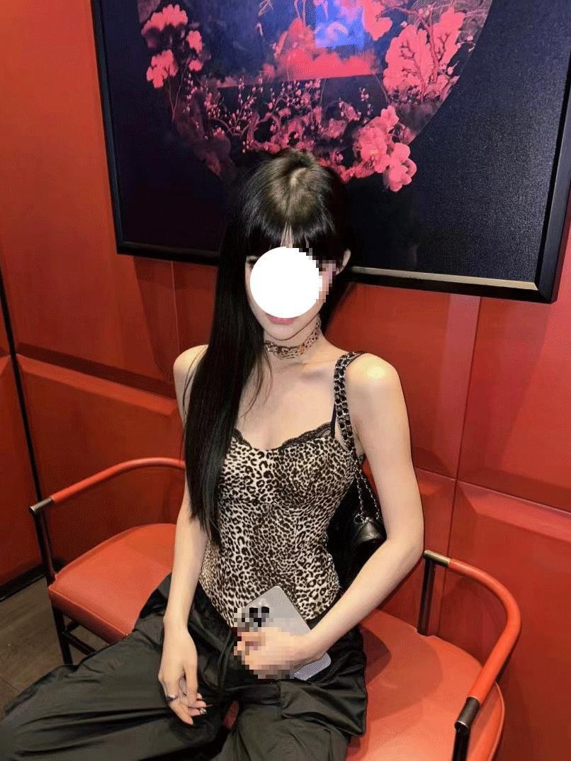 American Leopard Print Camisole Women's Summer Hot Girl Sexy Slim Fit Inner and Outer Short Base Camisole