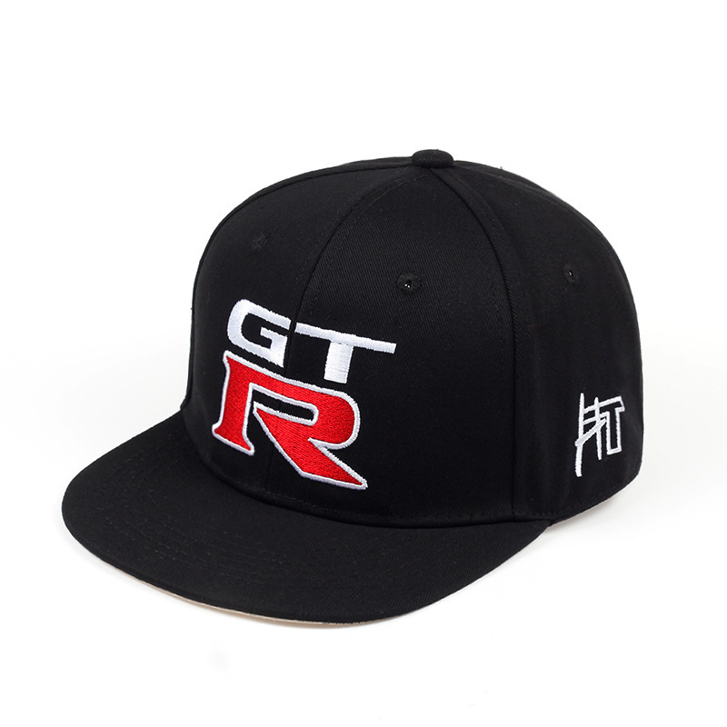Foreign trade hot Nissan GTR racing cap sports motorcycle baseball cap GTR flat brim hip hop hat