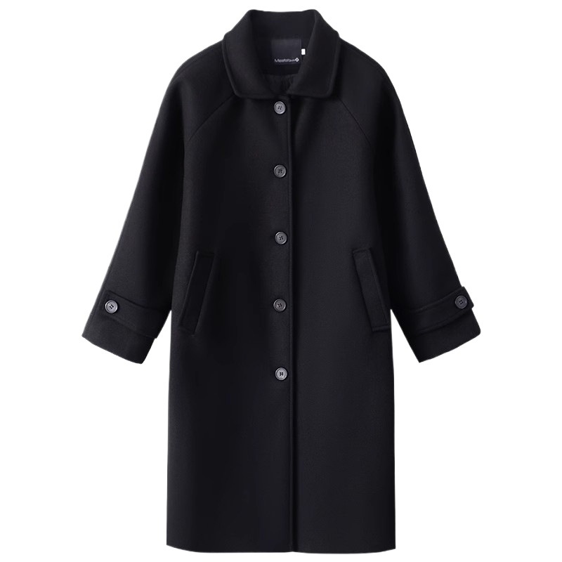 Picture of 390g Thickeneded Outwear Woolen Outwear for Women 2025 Autumn and Winter New K-Style Small Person Hepburn Style