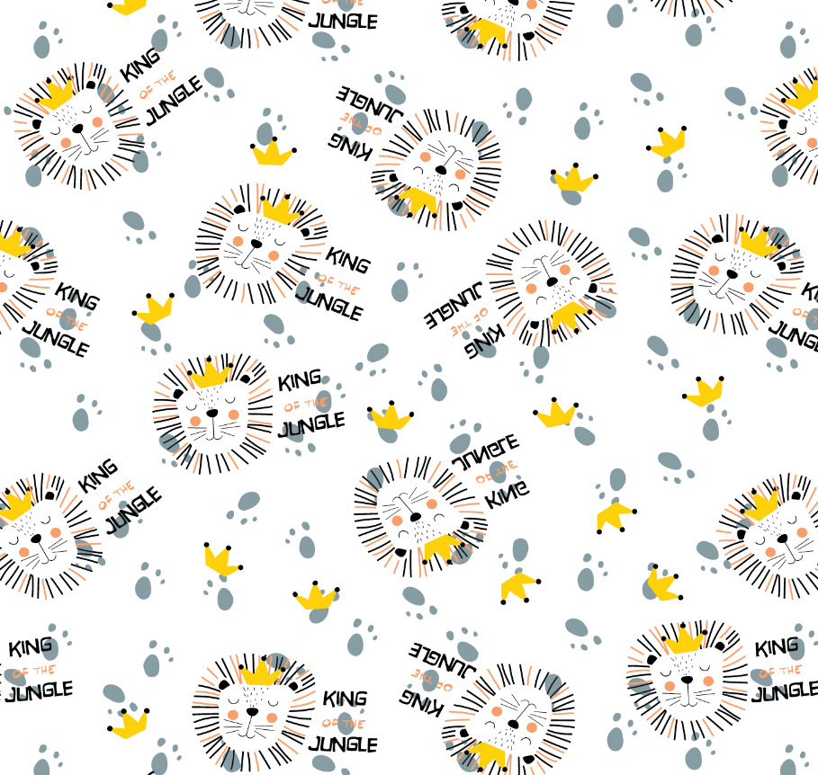 Picture of Baby Fabric 40S Cotton Printed Cotton Wool Knitted Double-sided Fabric Fabric Home Clothes Baby Clothes Fabric