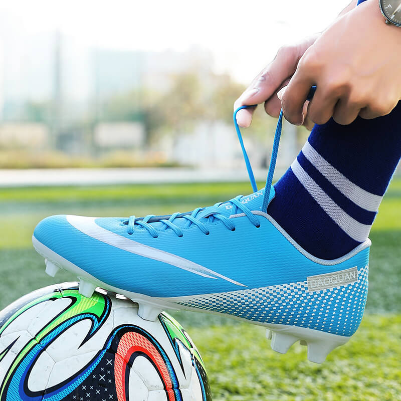 Cross-border Spike Soccer Shoes plus size 45 46 47 Boys and Girls Students Crushed Nails Training Soccer Shoes