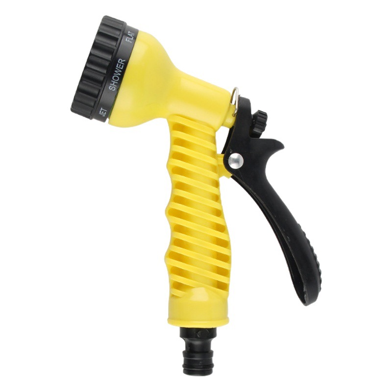 Manufacturer Supplies Garden Water Gun, Car Wash Water Gun, Seven-Function Rotating Nozzle, Car Water Spray Plastic Water Gun