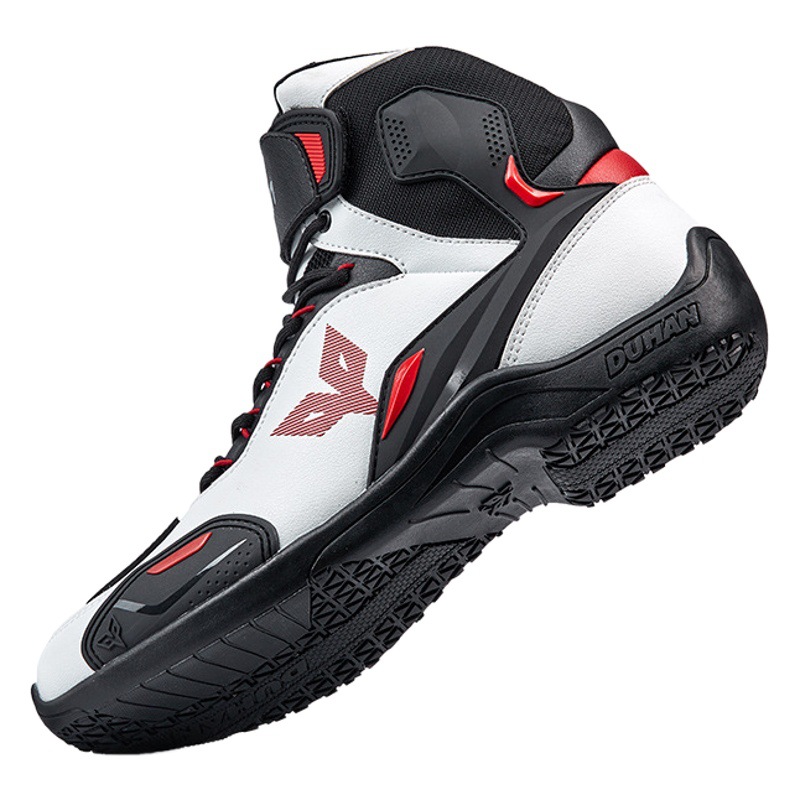 Duhan motorcycle Street running riding boots motorcycle drop-resistant shoes Knight wear-resistant racing road racing boots men's four seasons
