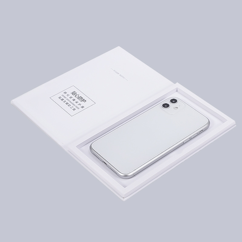 Picture of Color Box Custom Digital Products Mobile Phone Tempered Film Packaging Box Custom Printed Carton Factory Custom Film