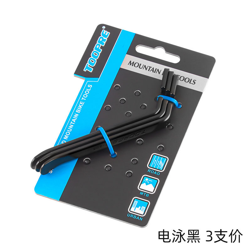 Picture of Toopre Bicycle Tire Lever Mountain Bike Metal Crowbar Stainless Steel Outer Tire Lever Removal Tool