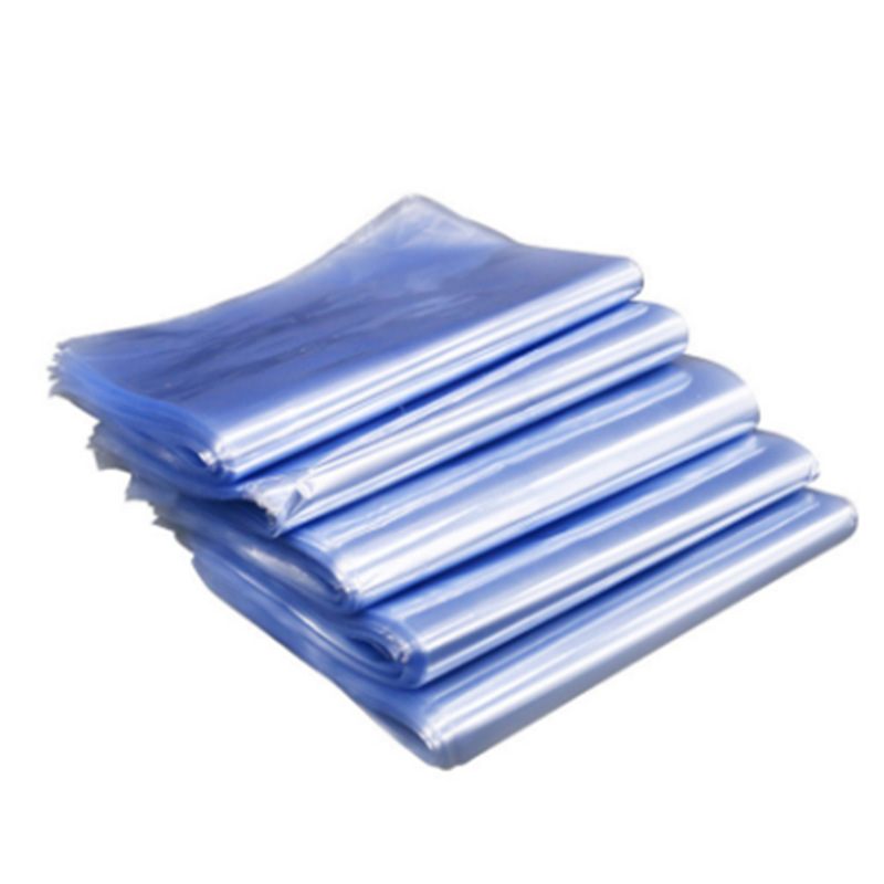 pvc plastic film pvc bag heat shrinkable film custom toner moisturizer outer packaging film manufacturers PVC arc bag