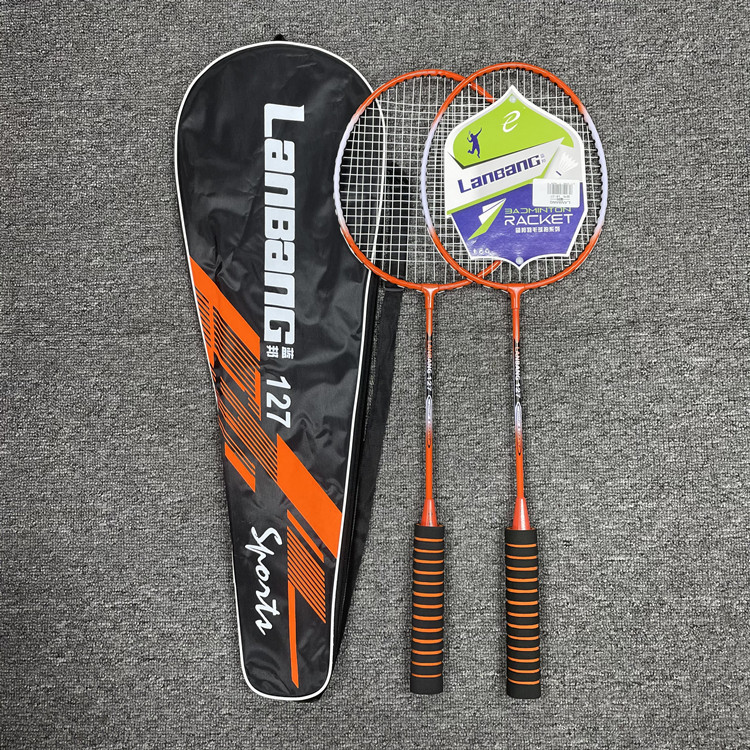 Picture of Lanbang Badminton Racket Couple Alloy Split Racket Training Students Beginners Fitness Badminton Racket 126 Racket