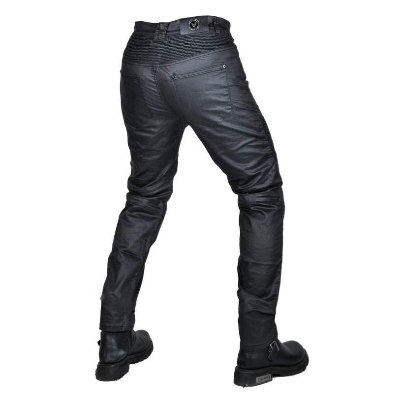 VOLERO Motorcycle Jeans Men and Women Four Seasons Coated Retro Casual Motorcycle Riding Pants Racing Anti-fall Pants