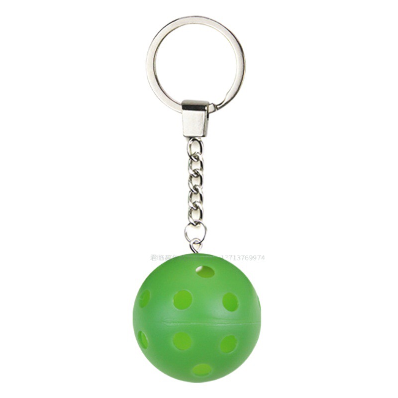 Golf key chain hole ball key chain pendant gift ball colored ball pendant ball car decoration light N color
