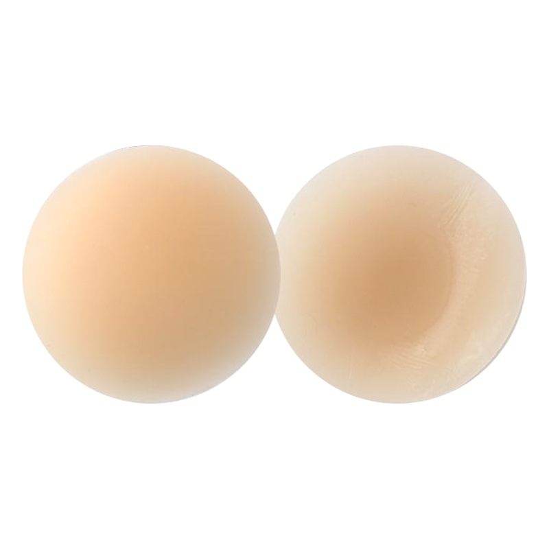 Picture of Cross-Border Ultra-Thin Breathable Solid Silicone Latex Patch Black Technology Glue-Free Self-Adhesive Anti-Bump Summer Invisible Breast Patch Anti-Sweat