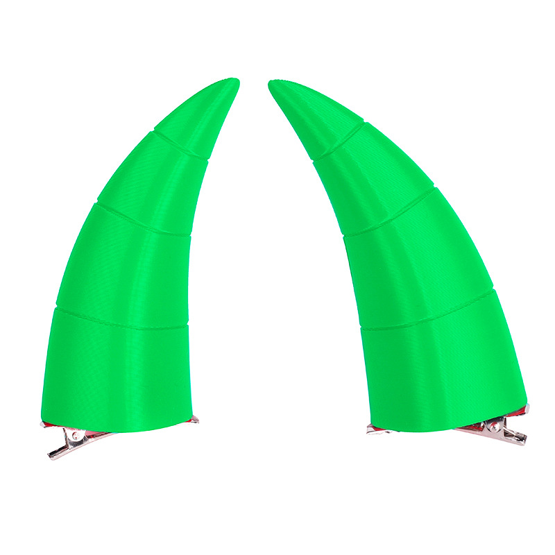 Picture of cosplay Universal Black Devil Horn Horn Halloween Headwear Accessories Props Cos Anime Hairpin 3D Headwear