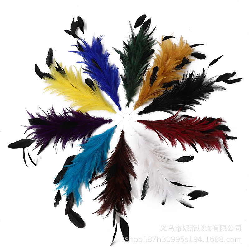 Item hair wire flower stage performance Latin dance headdress wedding hair accessories tear chicken tail hair spot wholesale