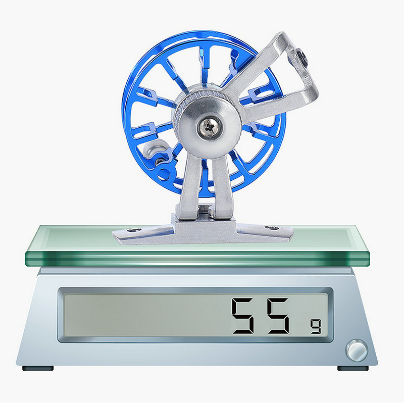 Picture of Morica all-metal fishing reel front wheel ice fishing wheel fly fishing wheel raft fishing wheel live fish buckle fishing wheel fishing reel