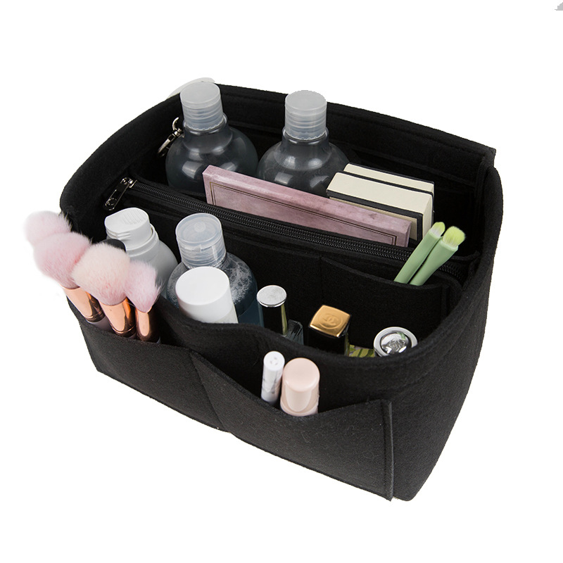 Picture of [Felt Cosmetic Bag] Spot Wholesale Cosmetic Storage Felt Cosmetic Bag Simple Fashion Felt Cosmetic Bag