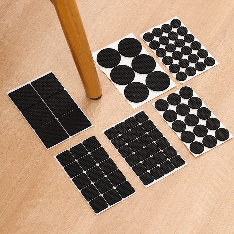 Chair Mute Foot Mat Table and Chair Stool Leg Protective Cover Anti-noise Anti-slip Sticker Furniture Anti-collision Mat Table Leg Anti-wear Mat