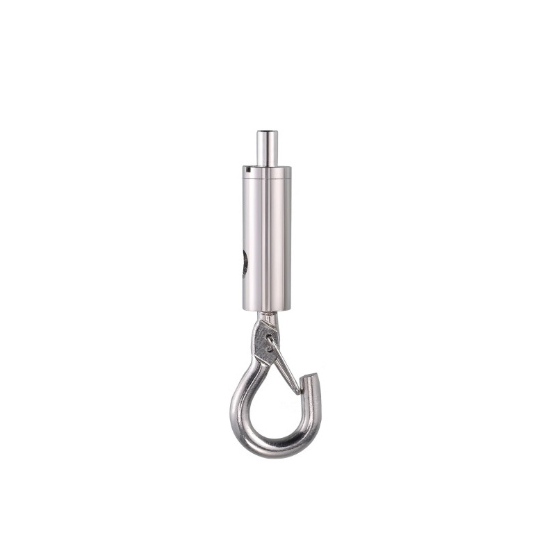 Picture of Wire rope hanging wire card wire hook hanging parts advertising metal safety hook hanging painting hook accessories hanging wire spring buckle