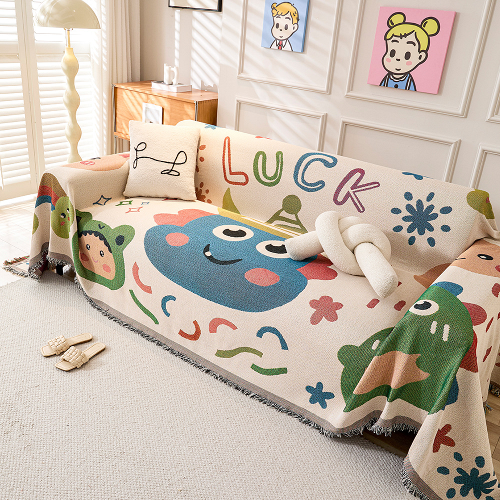 Sofa towel cover cloth high-end sense four-season universal sofa cover all-inclusive sofa cover towel anti-cat scratch one-piece sofa cushion