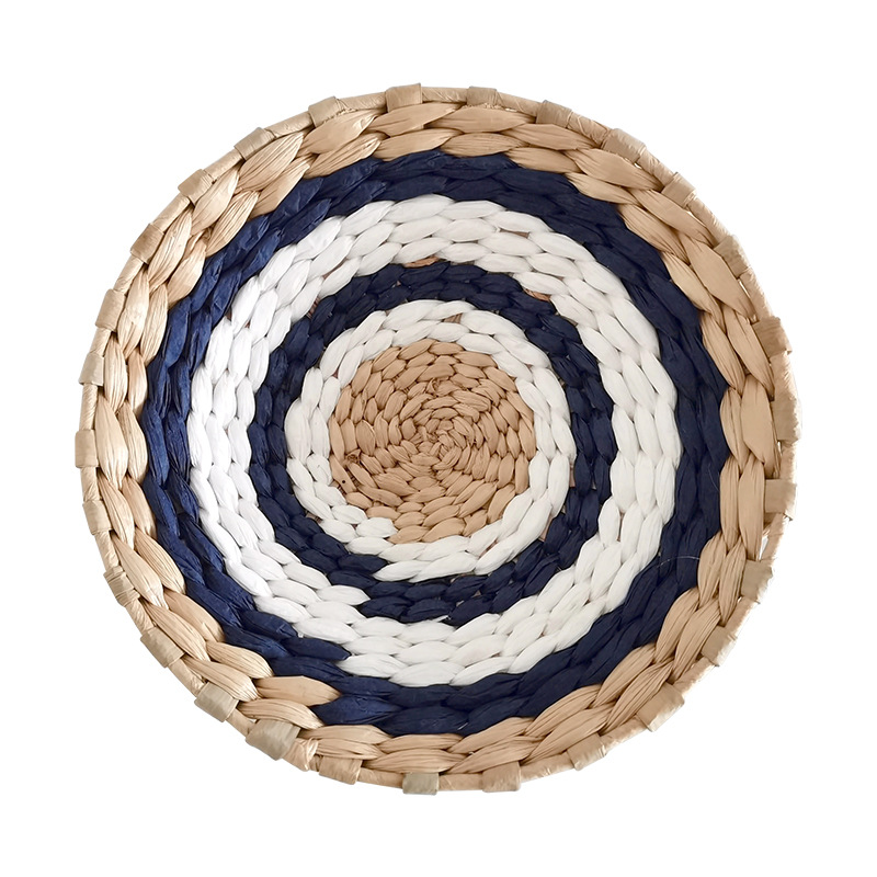Picture of Bohemian Style Wall Decoration Straw Wall Decoration Background Wall Decoration Wall Hanging Sofa Bedside Hand-woven Wall Hanging