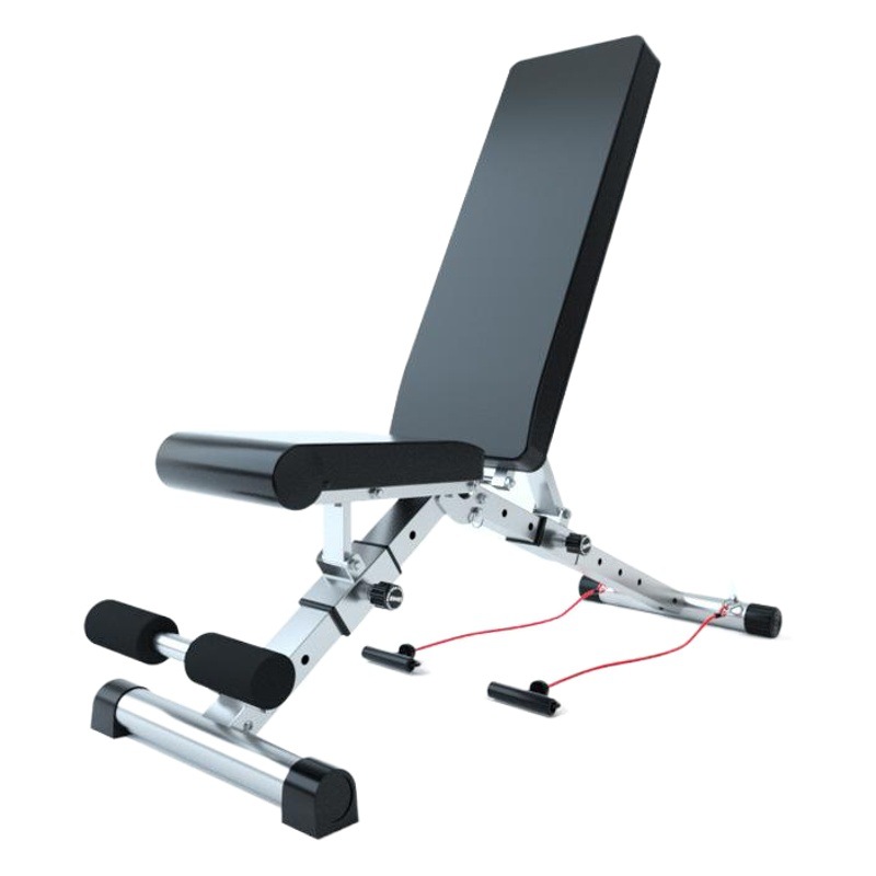 Sit-ups fitness equipment commercial folding dumbbell stool household flying bird bench multi-functional fitness chair abdominal muscle board