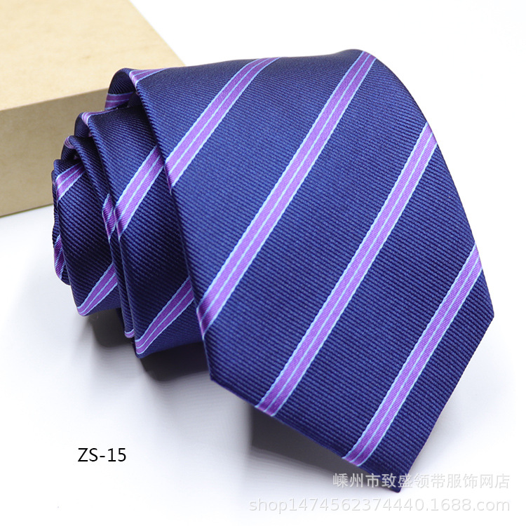 Picture of Tie Silk Silk Tie Men's Dress 8c Business Tie Factory Spot Wholesale