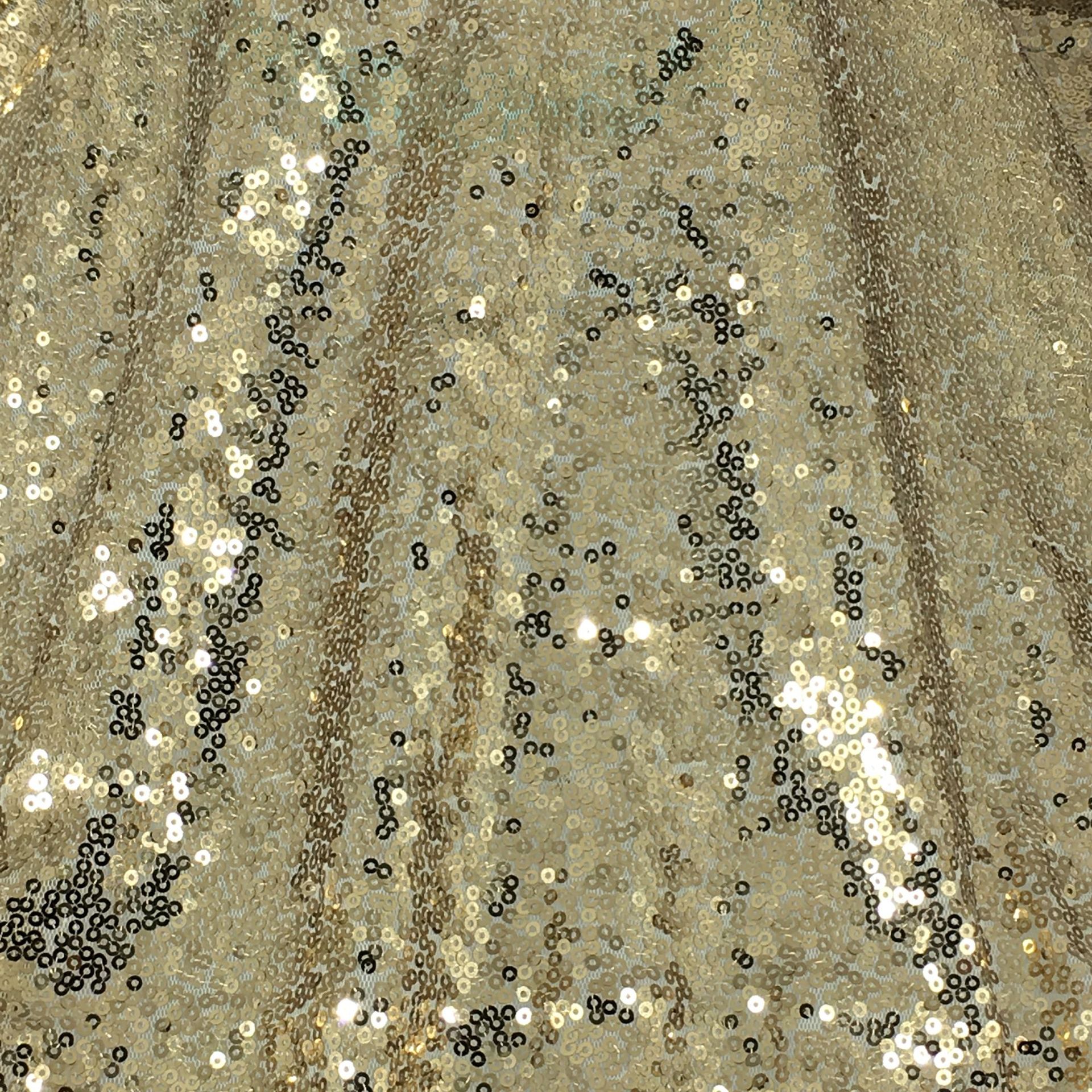 Picture of Spot wholesale 3mm sequin cloth scrambled sequin fabric wedding costume sequin fabric beaded fabric