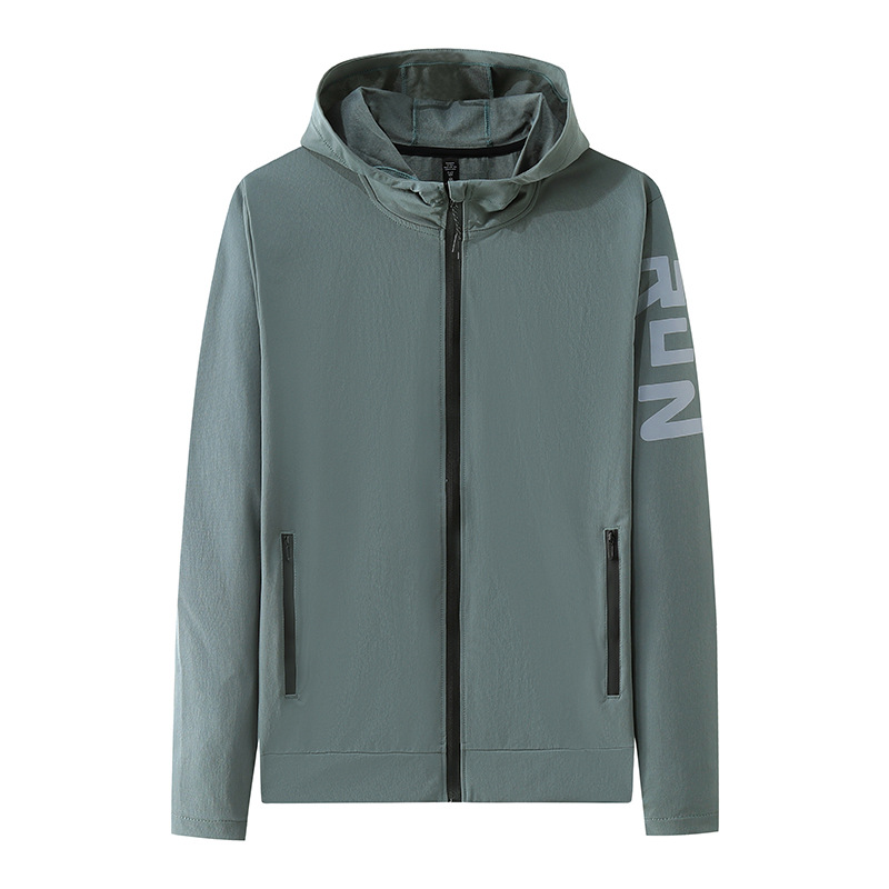 Picture of Autumn Sports Jacket Men's Outdoor Windproof Waterproof Windbreaker Mountaineering Suit Sports Casual Rush Jacket Hooded Jacket