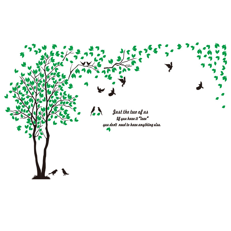 Picture of Big Tree 3D Stereo Wall Stickers Acrylic Tv Background Wall Bedroom Living Room Decorative Wallpaper Self-Adhesive Layout Wall Stickers