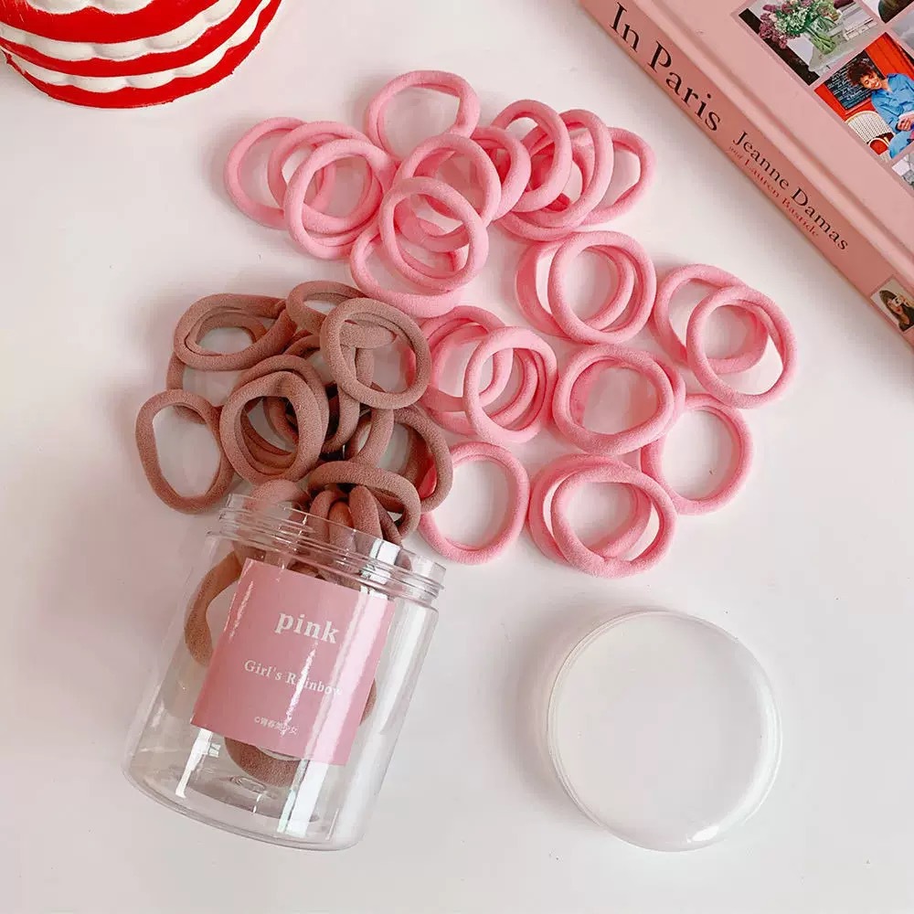 Picture of Children's hair rope hair ring does not hurt the hair of Korean baby girl rubber band hair rope headdress cute girl hair accessories