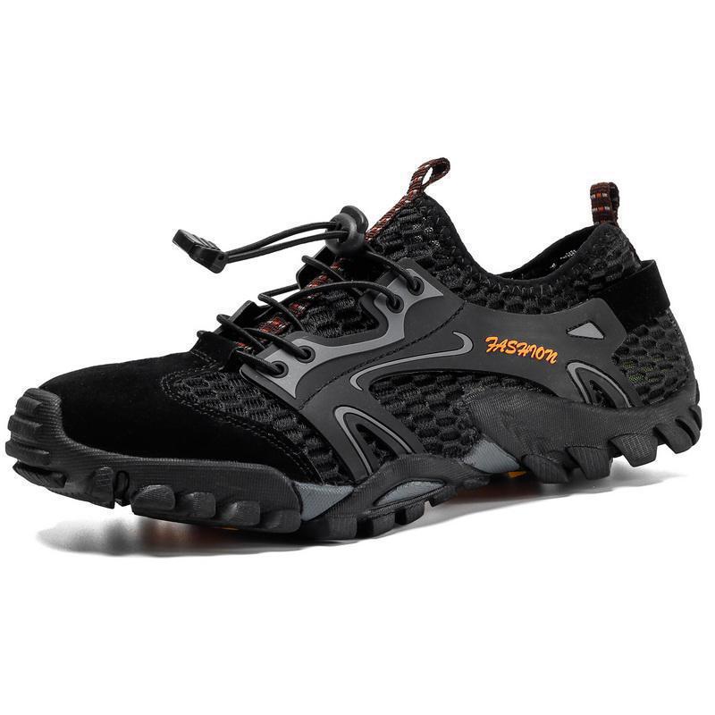 Cross-Border 2020 Summer New Men's Mesh Breathable Outdoor Tracing Shoes Walking Wading Men's Shoes Large Size 9321