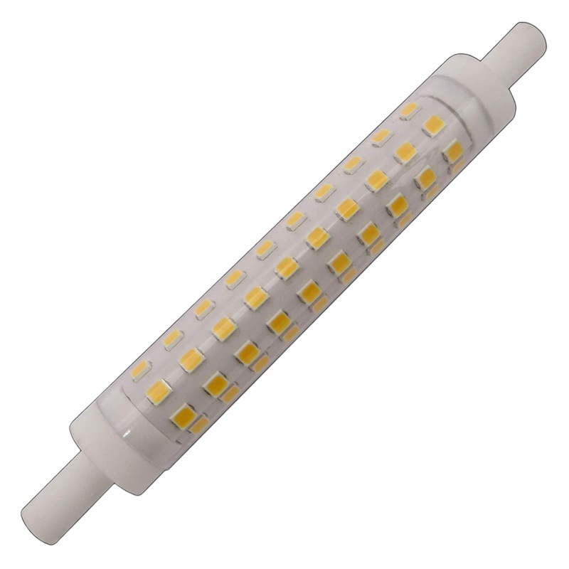 Dimming led r7s ceramic heat dissipation 15 * 118mm r7s flood light bulb 360 degree light instead of J118