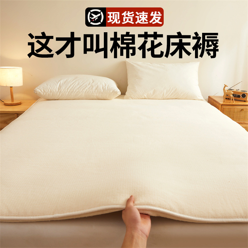 Xinjiang Cotton Mattress Cover Cushion Home Bedroom Mattress Dormitory Student Single Rent Special Floor