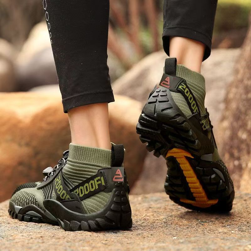 Men's Outdoor Hiking Shoes New Casual Breathable Hiking Shoes Men's Fishing Super Soft Work All-match Trendy Shoes