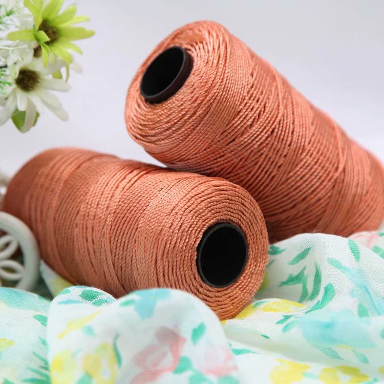 Picture of Gold thread mixed strand bright silk thread handmade diy crochet sweater doll scarf thread coat hand knitting thread factory wholesale