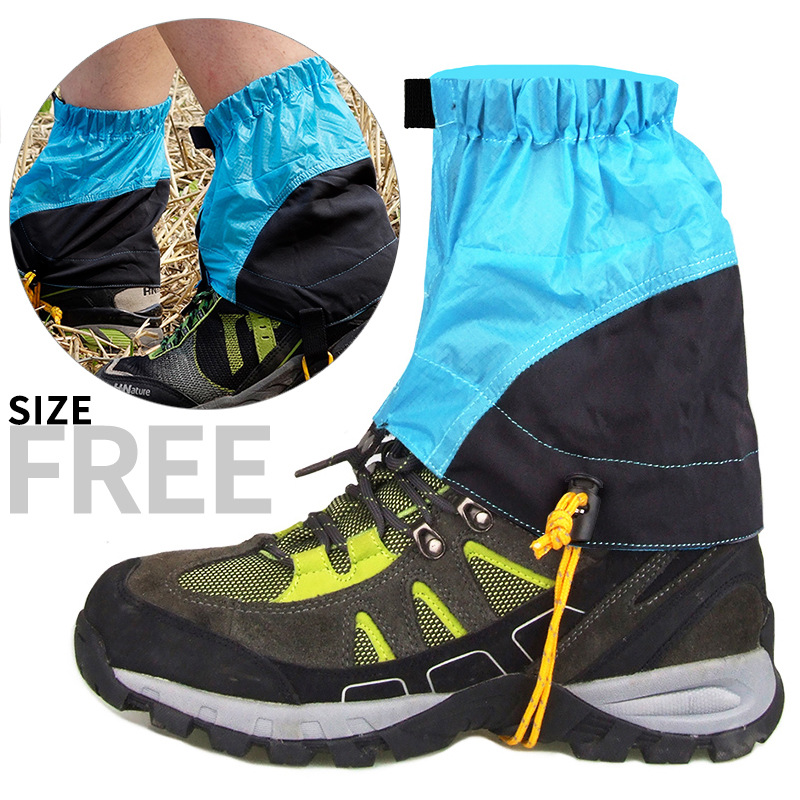 Picture of Outdoor Mountaineering Snow Cover Sand-proof Waterproof Tear-resistant Leg Cover Silicone-coated Nylon Hiking Leg Cover Lightweight Leg Cover