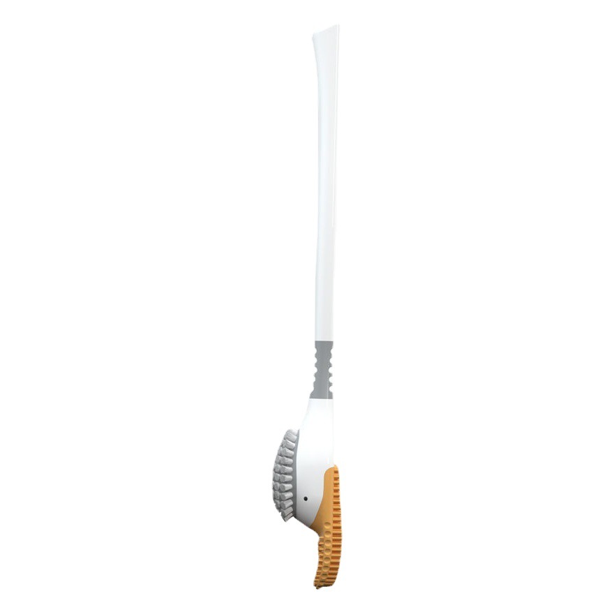 478 Duck Toilet Brush Multi-functional Punch-free Toilet Cleaning Brush Wall-mounted Silicone Toilet Brush New Product