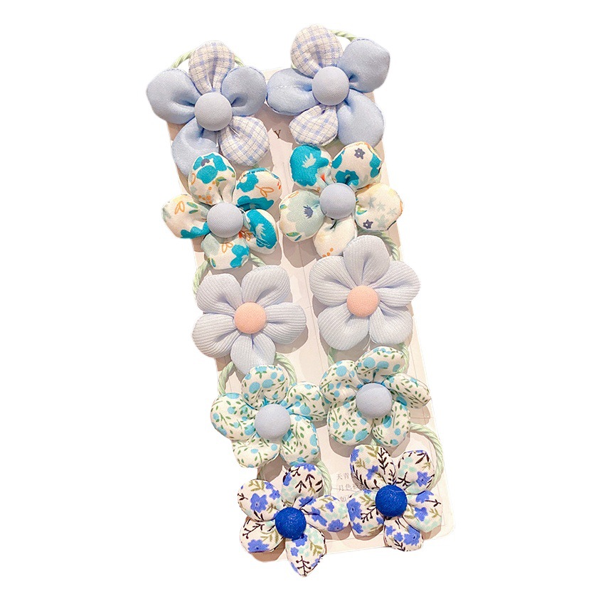 Girls' high beauty value does not hurt hair flower small rubber band children's hair rope baby cute headdress hair accessories