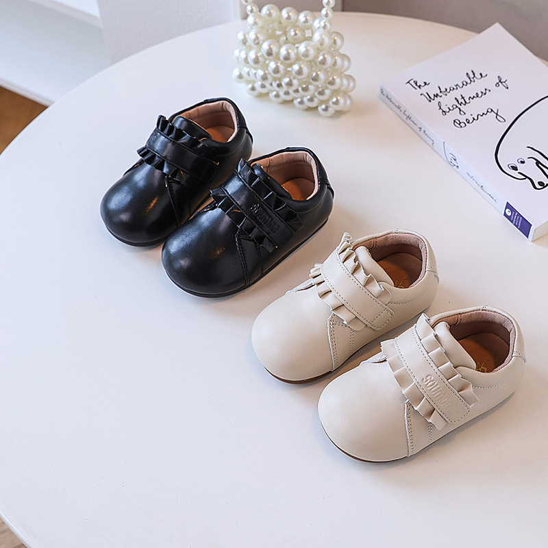 Girls' Princess Shoes 2025 New Children's Leather Shoes Women's Children's Fashion Single-layer Shoes Baby's Shoes Soft-soled Shoes