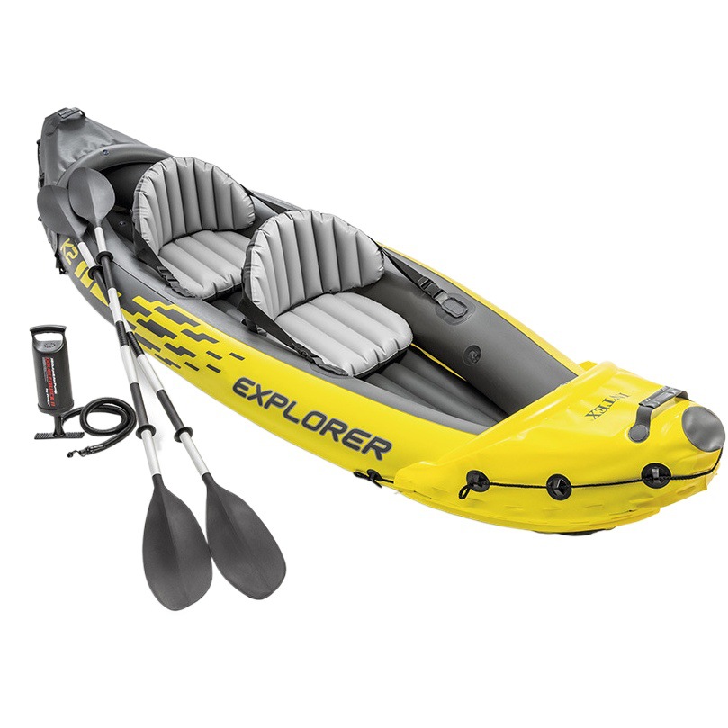 INTEX kayak inflatable boat rubber boat thickened fishing boat increase outdoor assault boat rubber boat