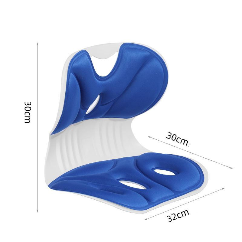 Picture of Student Children's Cushion Chair Waist Protection Cushion Sitting Posture Chair Correction Sitting Posture Sedentary Not Tired Office Waist Protection Cushion