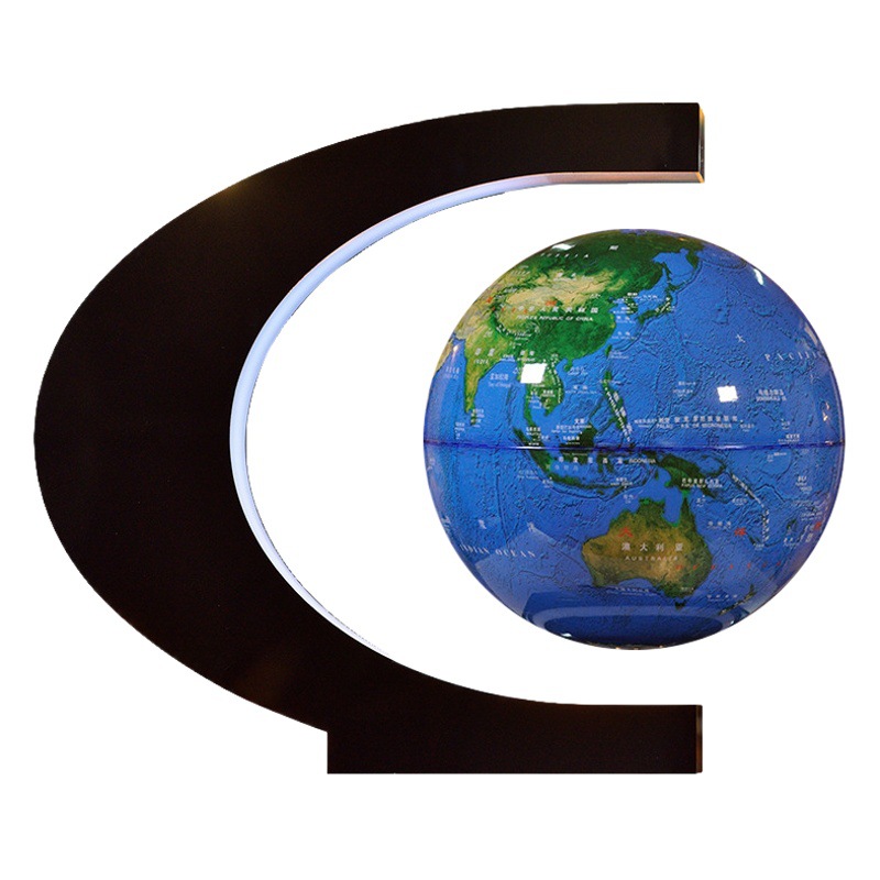 Wholesale Magnetic Levitation Ornaments Home Decorations Office Creative Luminous 6 Inch 8 Inch 12 Inch Magnetic Levitation Globe