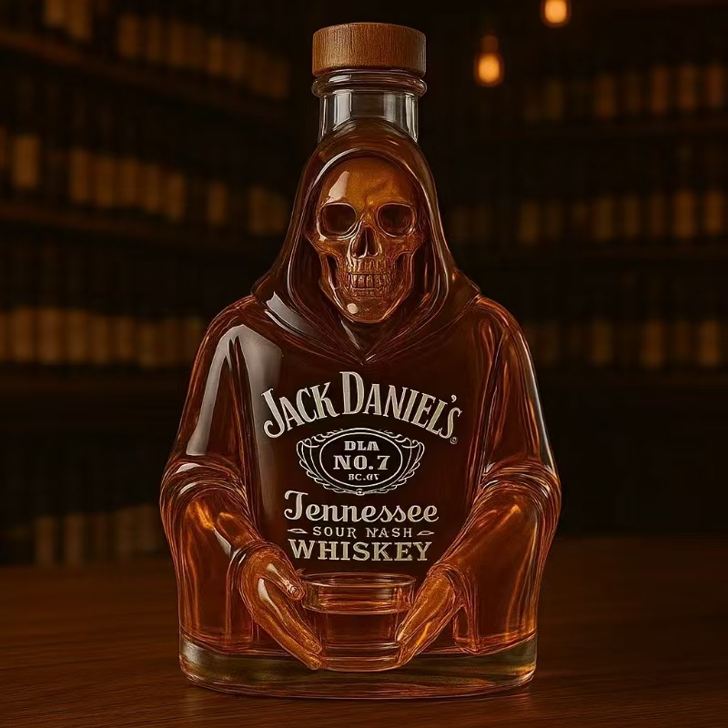 Picture of New Arrival the Walking Dead Whiskey Creative Glass Wine Bottle