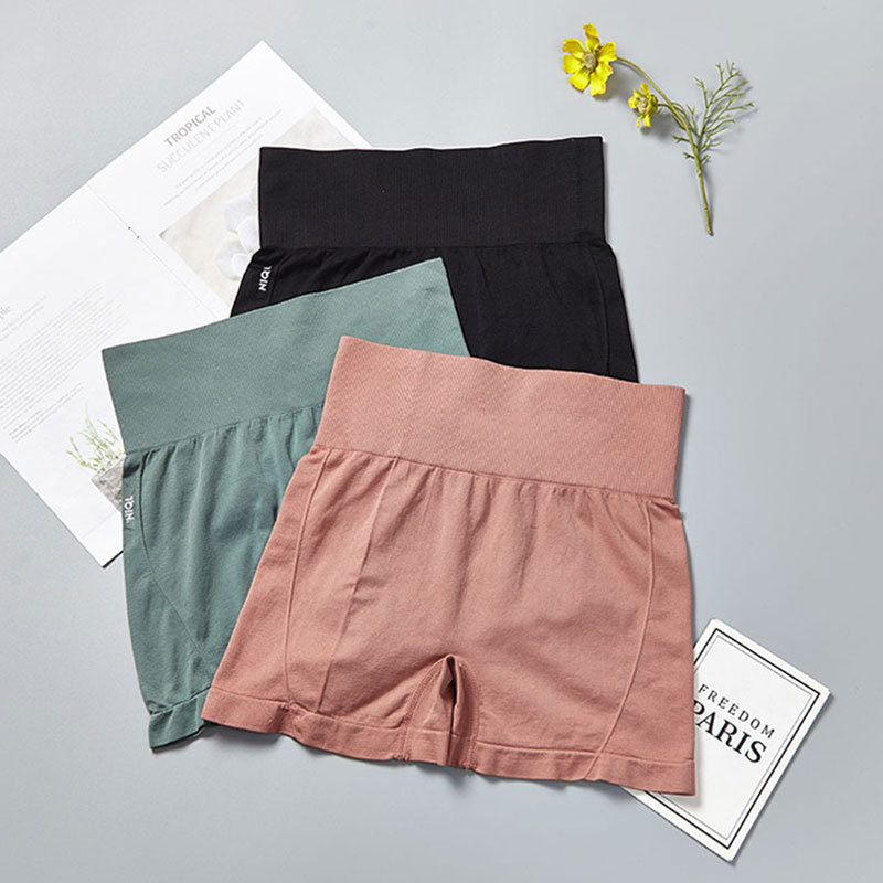 Summer Superior Underwear Seamless Mid-Waist Boxers Girls' Sports Running Fashion Boxer Shorts Safety Underwear for Women