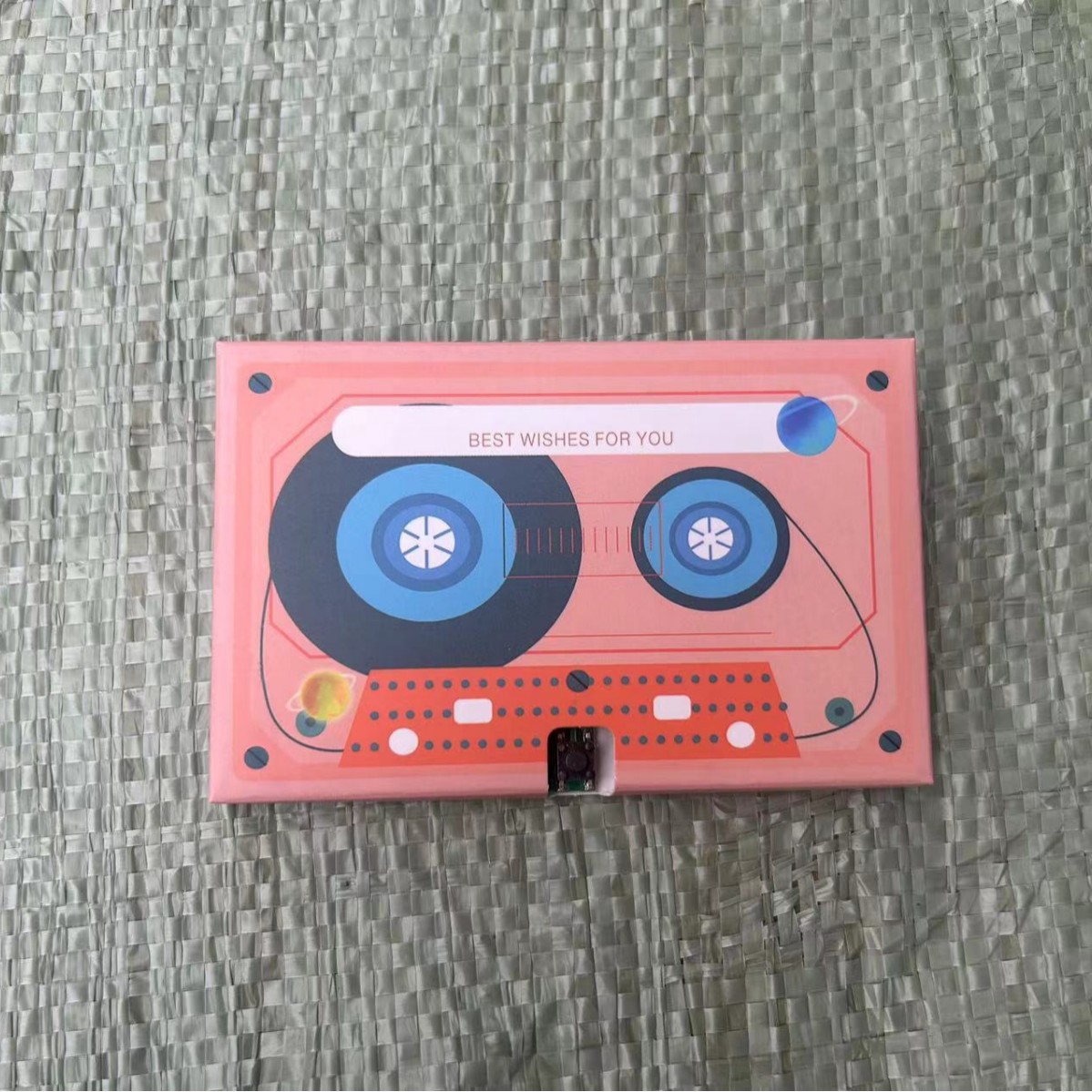Picture of Tanabata Valentine's Day Gift Audio Tape Voice Card Birthday Gift Message Small Card Confession Artifact